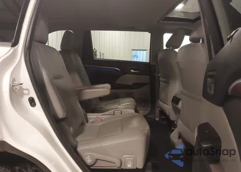 2015 Toyota Highlander Limited V6 из США, поврежденный, VIN 5TDDKRFH6FS192561